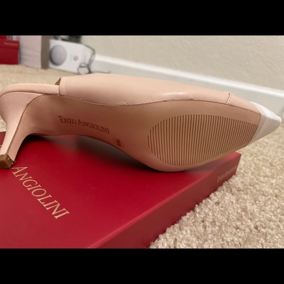 enzo angiolini danalee pink marble heels - Picture 6 of 8